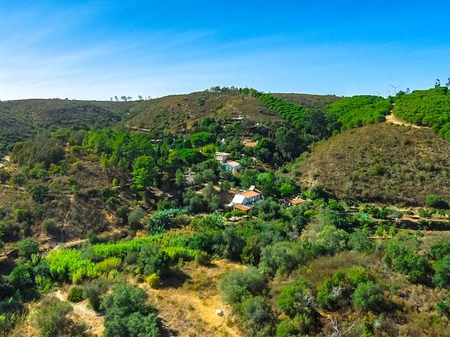 Moinhos Velhos detox fasting retreat from the air