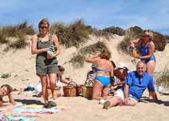 juice detox on the beach